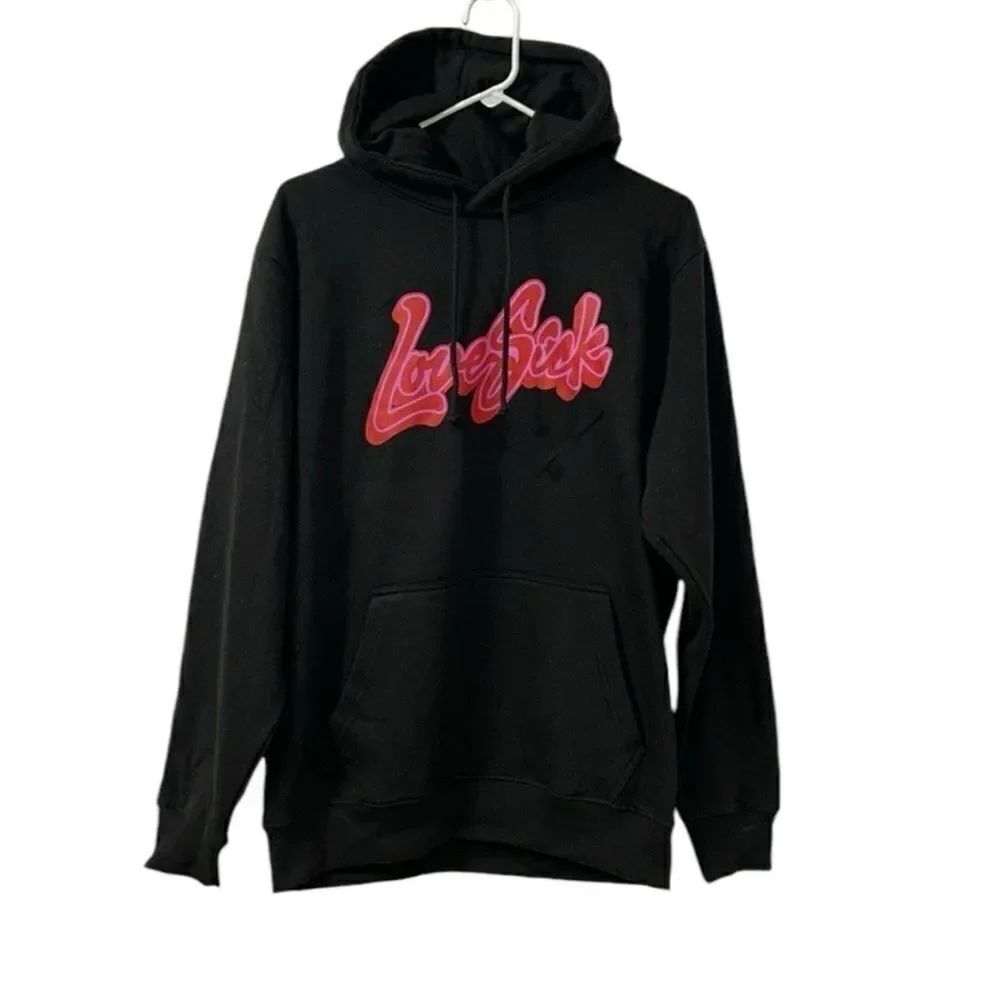 Don Tolliver Love Sick Spring Tour Black
Unisex Hoodie(Size Large)